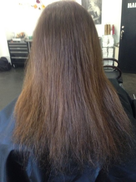 Hair Extensions - Before