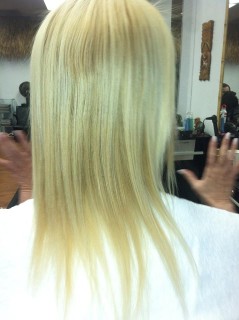 Hair Extensions - Before